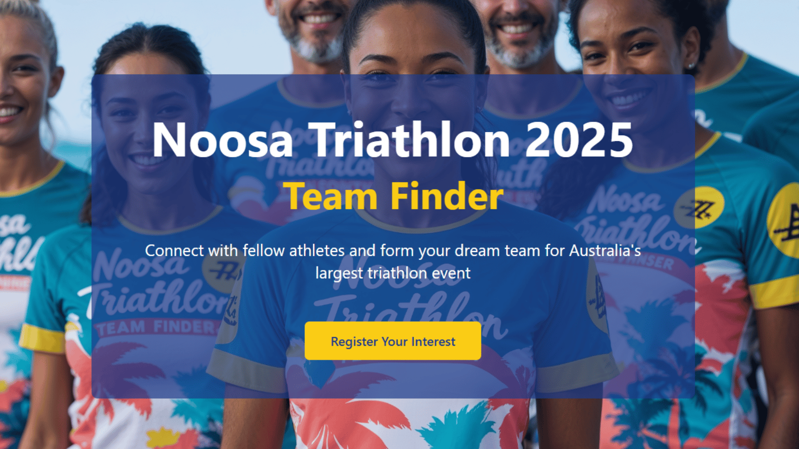 Noosa Triathlon Team Finder